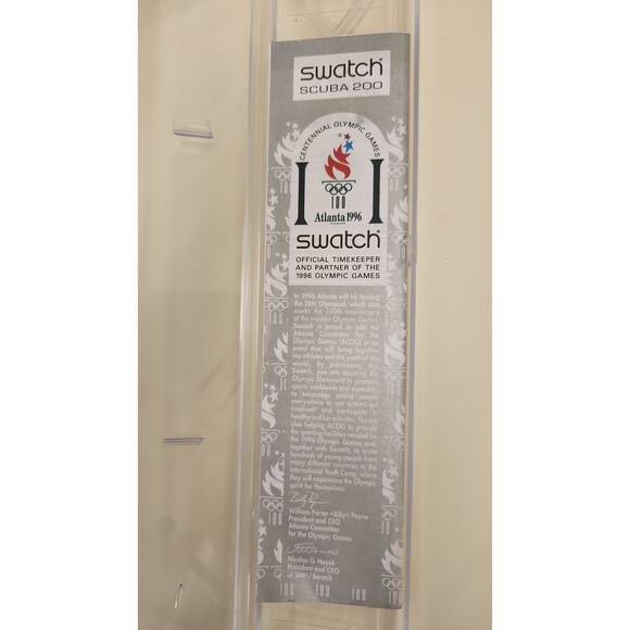 Swatch watch CAPTAIN NEMO SDB101 1992 Scuba Refurbished new strap and bezel - Picture 9 of 10